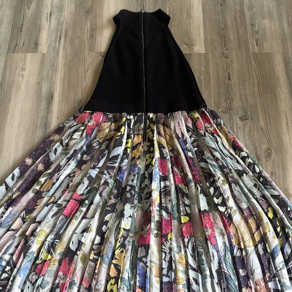 Ted Baker Corino Mockable Pleated Dress in Black Size 4 (US Size 10). MSRP $398 - Picture 11 of 12